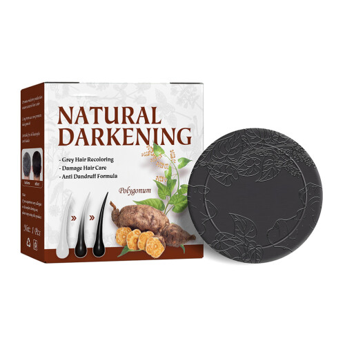 Haarverdunkelndes Shampoo Bar mit Polygonum Multiflorum 1
