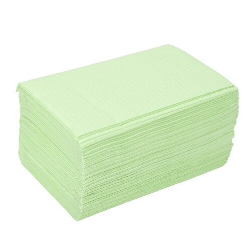(Green) 50pcs Blue Waterproof Tattoo Tablecloth Mats