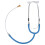 (Light Blue) Binaural Metal Red Listening Stethoscope 4