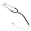 (Black) High Conductivity Binaural Stethoscope Testing Headphone Black 3