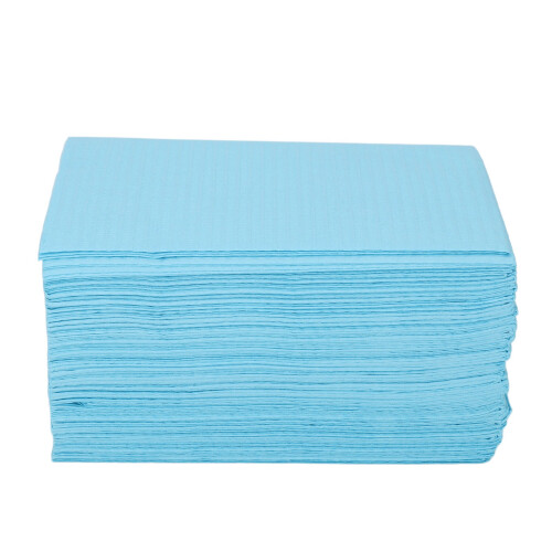 (Blue) 50pcs Blue Waterproof Tattoo Tablecloth Mats 1