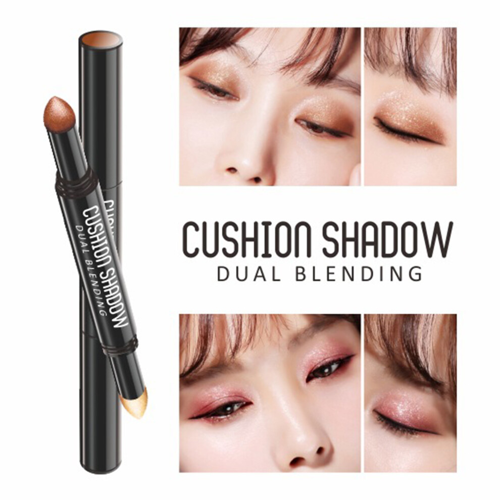 Two-Color Eye Shadow Stick Shimmer Eye Shadow Pencil For Eyes Makeup
