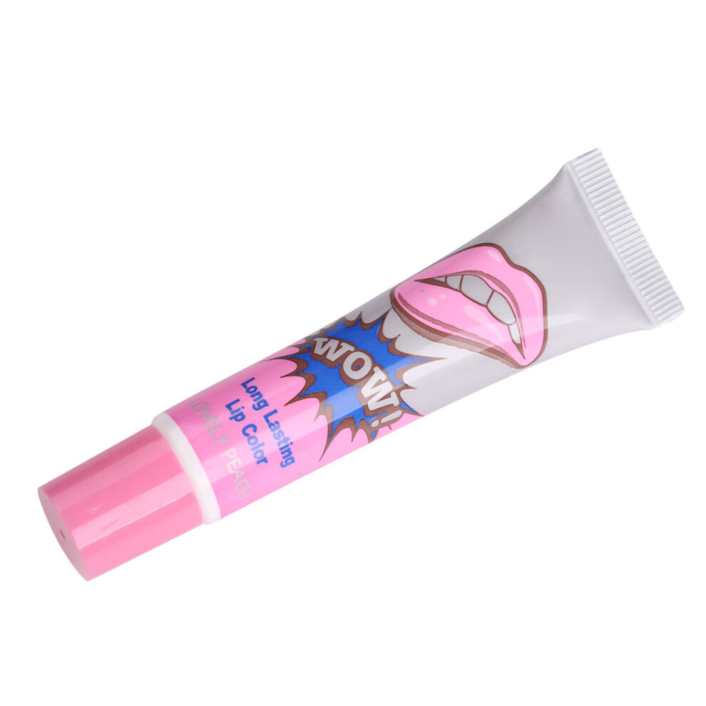 Orange (Peach) Tear Off Lip Gloss Moisturizing Long Lasting