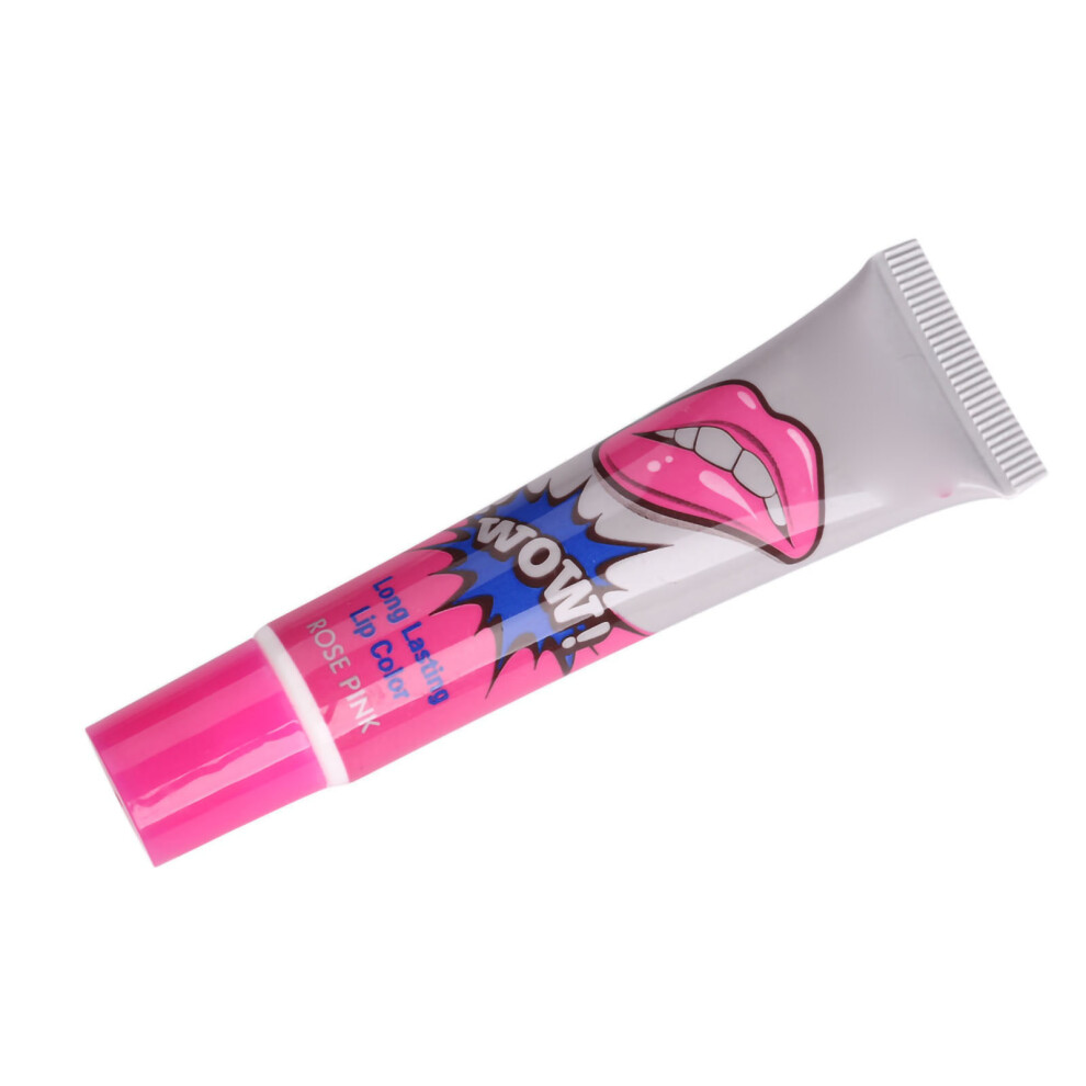 Orange (Rose) Tear Off Lip Gloss Moisturizing Long Lasting