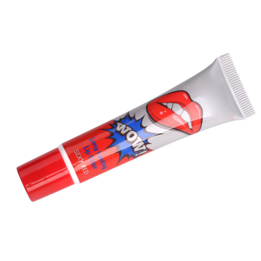 Orange (Strawberry) Tear Off Lip Gloss Moisturizing Long Lasting