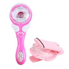2-in-1 Haarlockenstab mit Glitzersteinen für Mädchen & Frauen