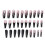 (A) Unghie Posticce Lunghe Forma Coffin Donna 2