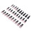 (A) Unghie Posticce Lunghe Forma Coffin Donna 5