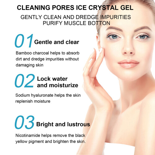 Deep Pore Cleansing Ice Crystal Gel 50ml 1