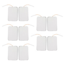 (2.5mm / 0.1in) 10x Rechteckige Elektrodenpads Selbstklebend Ersatz 2,5mm