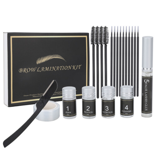 Wimpernlift & Brow Lamination Set, 21ml, Semi-Permanent