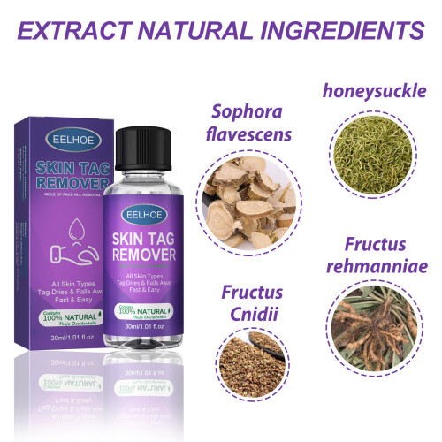 EELHOO Hautwucherentferner 30ML für Hals & Gesicht 2