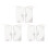 (2.5mm Hole) 6pcs Reusable Breast Electrode Patches 2.5mm Hole 1