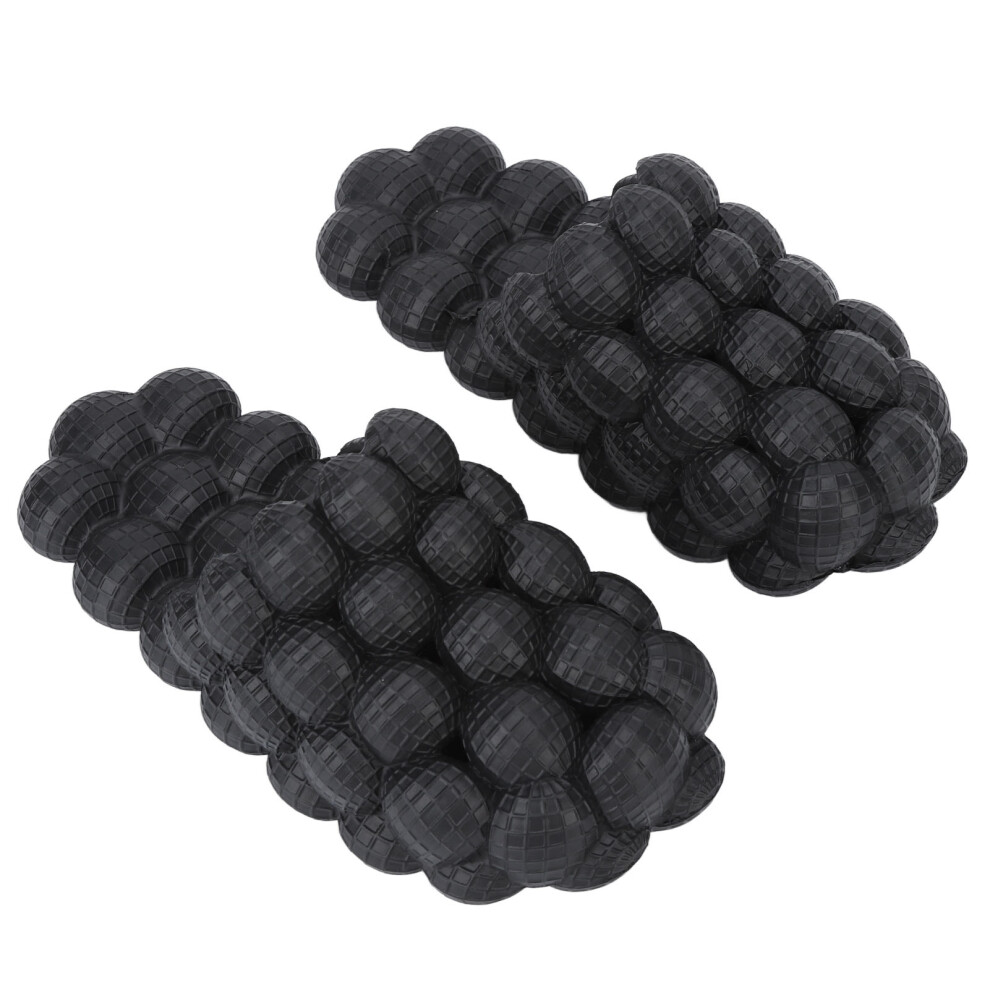 (39-40) Bubble Slippers Men Women Soft EVA Bedroom Spa Massage Slides 43-44