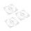 (2mm Hole) 6x Wiederverwendbare Brust-Elektrodenpads 2,5mm Loch 2