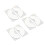 (2.5mm Hole) 6pcs Reusable Breast Electrode Patches 2.5mm Hole 2