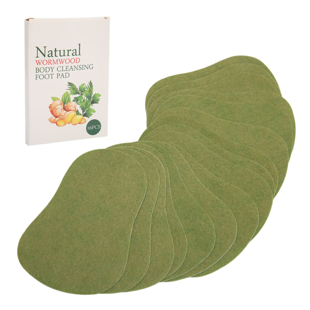 16pcs Wormwood Foot Pad Cleansing Stress Sleep Relief