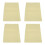 10Pcs Tattoo Practice Skins A4 1mm Thick Soft Silicone 4