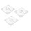 (2mm Hole) 6x Wiederverwendbare Brust-Elektrodenpads 2,5mm Loch 3