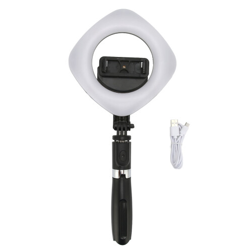 LED Video Light 3 Modes Large Area Selfie Live Streaming