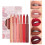 6 Colors Matte Crayon Lipstick Set Waterproof Long Lasting 1