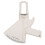 (White ZFC05) Professional Double Spring Body Fat Caliper ZFC09 1