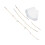 10pcs Face Lifting Tape Ultra Thin Waterproof Wrinkle Lifting 2