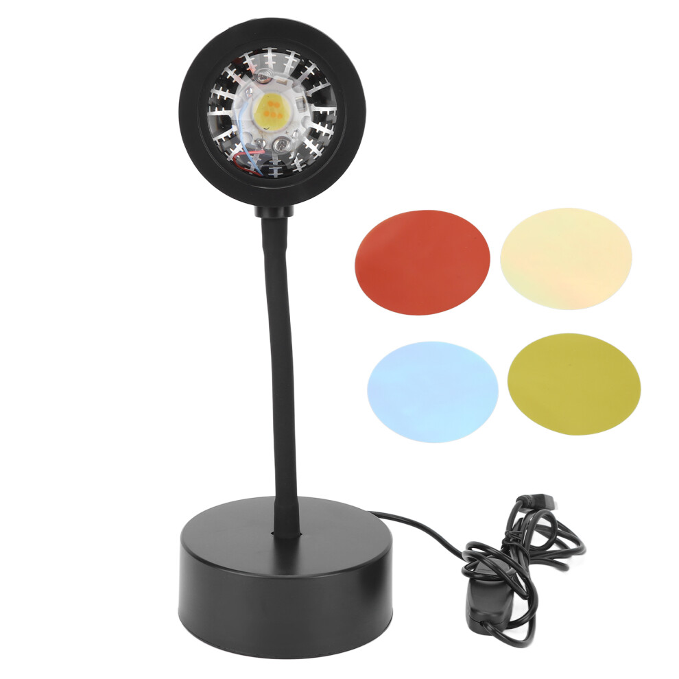 Sunset Projection Lamp Color Changing 10 Gears For Photography 461605553696
