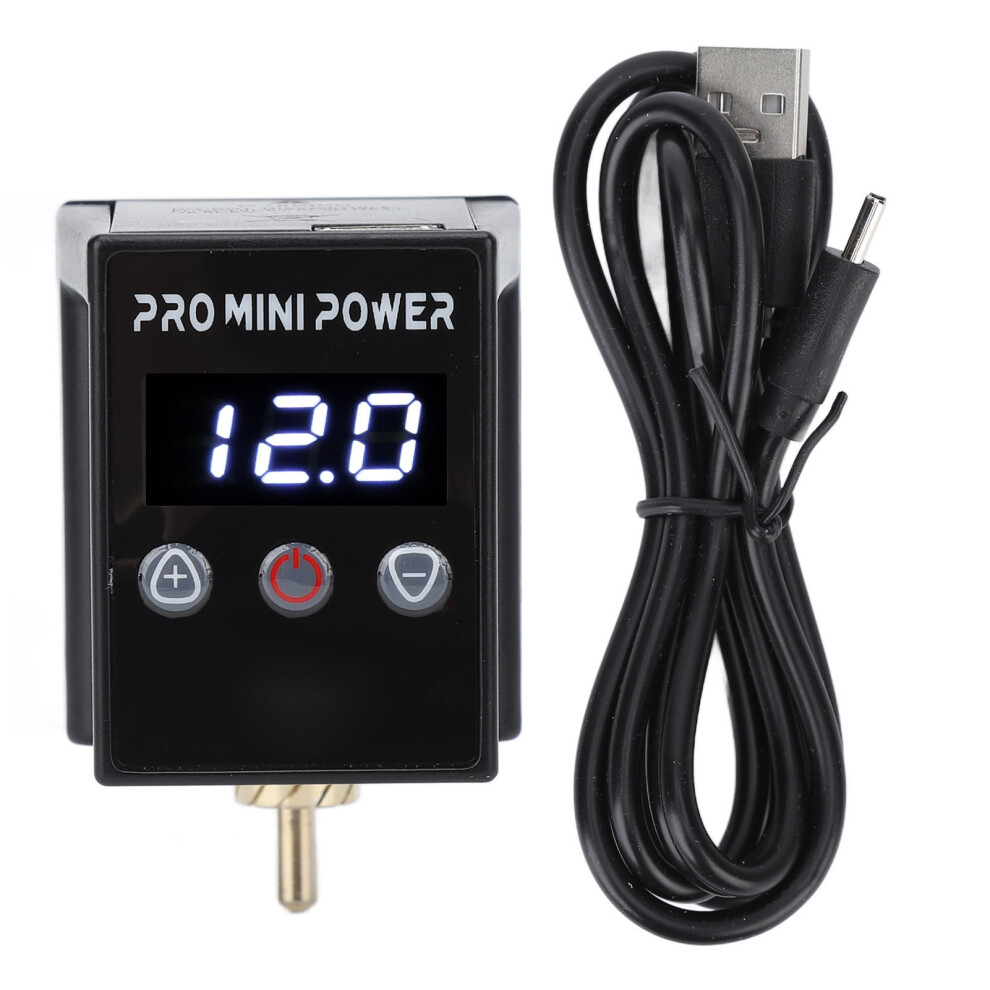 (RCA) Cordless Tattoo Power Supply 8H USB Rechargeable RCA
