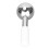 (White Handle) Eiskugeln Gold Edelstahl Ball Straffend Poren Abschwellend 5