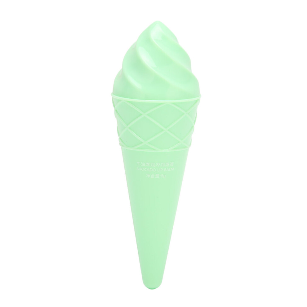 Cream (Avocado) Perfume Lip Balm 6G Moisturizing Ice Shape Strawberry