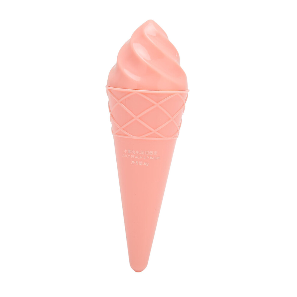 Peach/Cream () Perfume Lip Balm 6G Moisturizing Ice Shape Strawberry
