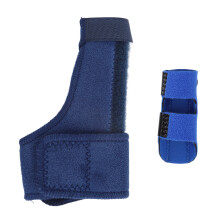 (Left Hand) Daumenschiene Multi-Finger Handstütze Arthritis Blau Rechts
