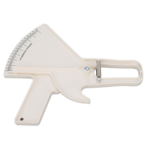 (White ZFC05) Professional Double Spring Body Fat Caliper ZFC09 2
