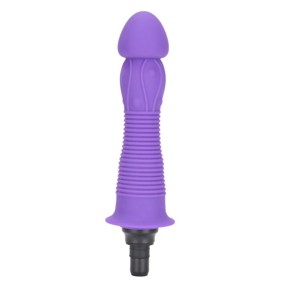 (0.7in) Waterproof Silicone Massager Head Purple 0.7in