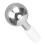 (White Handle) Eiskugeln Gold Edelstahl Ball Straffend Poren Abschwellend 2