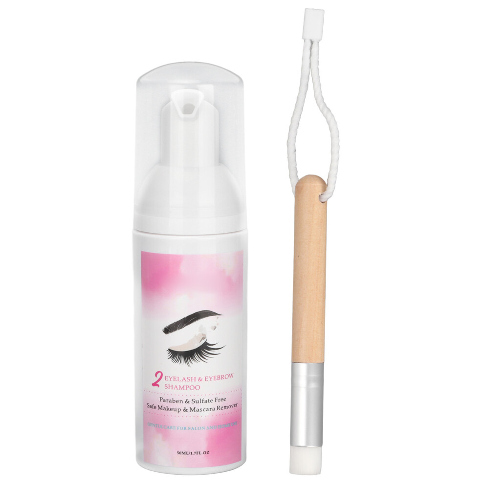 Eyelash Extension Cleanser 50ml Gentle Foam Natural Lashes