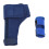 (Left Hand) Daumenschiene Multi-Finger Handstütze Arthritis Blau Rechts 5