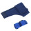 (Left Hand) Daumenschiene Multi-Finger Handstütze Arthritis Blau Rechts 2