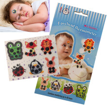 6x Baby-Fieberthermometer Aufkleber mit Cartoon-Motiv