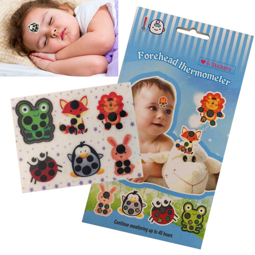 6 Pezzi Termometro Frontale Bambino