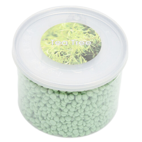 (Tea Tree) 10,6 Oz Haarentfernungs-Wachspasten Niedrigschmelzend 2