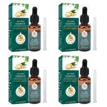 4x 30ml Ingwer-Haarwuchsserum für Haarwachstum & Kopfhautpflege