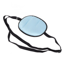 (Blue) Seiden-Augenpflaster zur Strabismus-Korrektur Kinder Blau