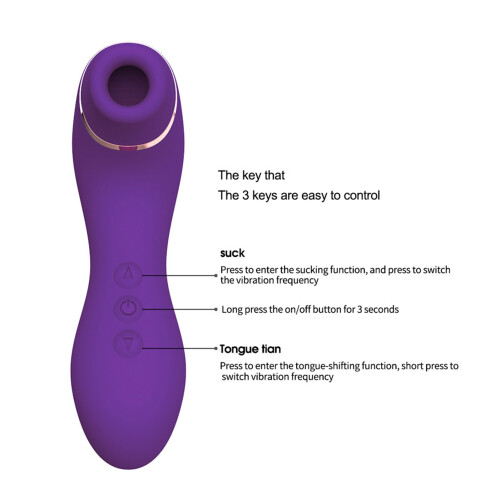 Silicone Vibrator 10 Modes Deep Stimulation for Women