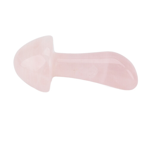 (Pink) Pilz-förmiger Gua Sha Massagestein, schwarz 1