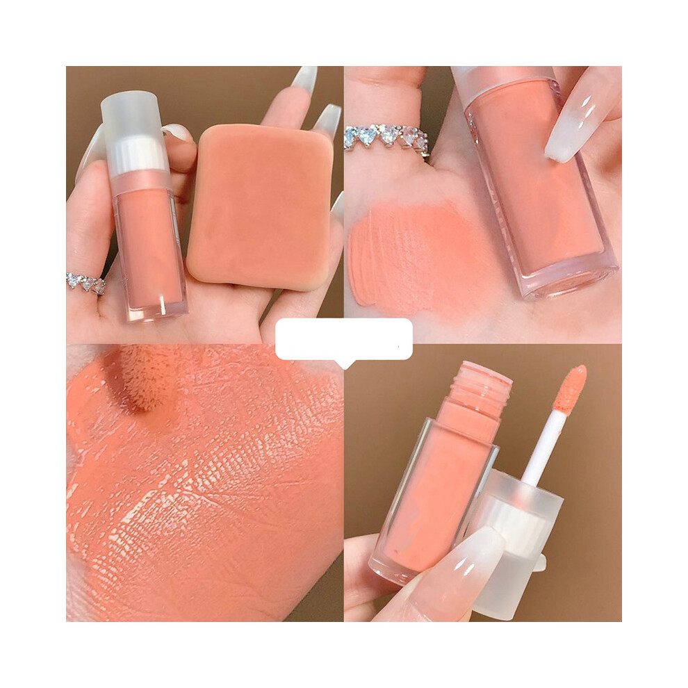 (02 Almond Milk Tea) Liquid Blush Matte Contouring Natural Look 03 Strawberry Milk