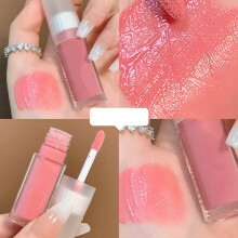 (03 Strawberry Milk) Flüssiger Blush Matte Kontur Natürlicher Look Erdbeer Milch