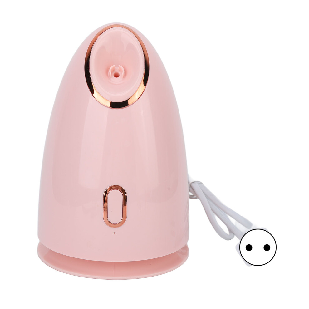 (220V CN Plug) Facial Steamer 100ml Nano Ion Moisturizing Pores 220V EU Plug