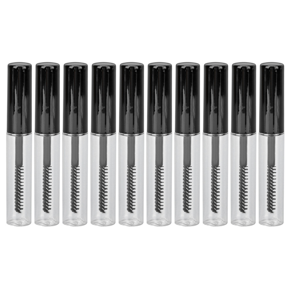 10Pcs Empty Mascara Tubes 1.5ml Refillable Fine Bristles